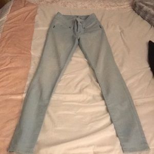 Women's Skinny sky blue jeans